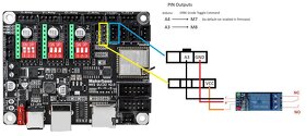 Spínacie relé na ovládanie kompresora laserovej gravírky - 4