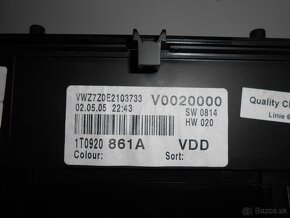 Budiky VW Touran / dieselové, automat, polodot / - 4