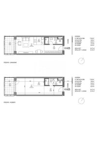 PREDANÉ  Novostavba 1-izbový apartmán A35 BlueWave Riverside - 4