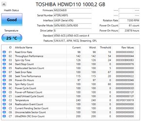 3,5" HDD Toshiba / WD 1TB - 4