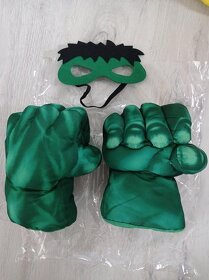 Hulk detský kostým + maska - 4