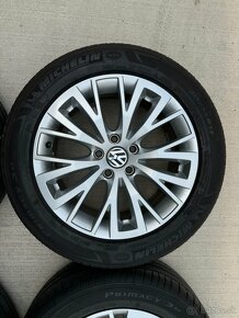 Volkswagen Passat alu disky  letné komplety 215/55 michelin - 4