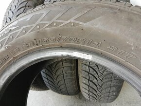 165/70 r14 zimné pneumatiky 7mm - 4