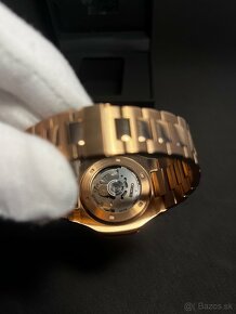 Seiko mod Nautilus Rose gold - 4