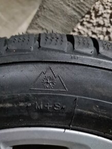 Predám zimné gumy s diskami 225/55 R16 - 4