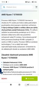 AMD Ryzen7 5700 X3D - 4