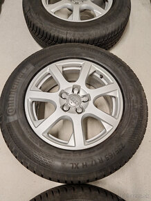 5x112 R17 7J ET37 Audi + 235/65R17 Zimné Continental - 4