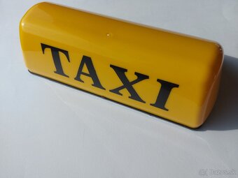 Taxi transparent - žlty - 4