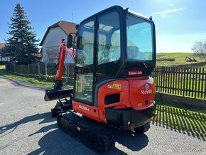 Minibagr Kubota KX018-4 hyd.podvozek + svahovka, 2014 - 4