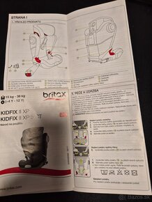 Predám autosedačku  BRITAX KIDFIX II XP SICT - 4