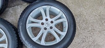 ALU Nissan 5x114,3 a zimné Fulda 215/60 R17 - 4