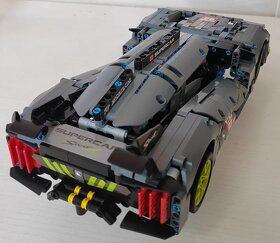 Stavebnica lego Peugeot 9X8 Mans Hybrid Hypercar - 4