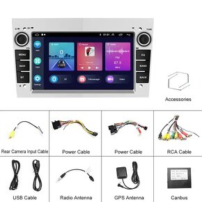 NOVE Android Radio Opel Corsa d Combo Meriva Zafira Signum - 4