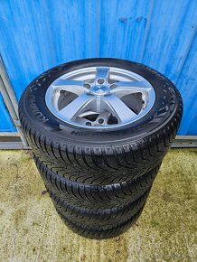 Alu disky 5x114,3 16" + zimné pneu 215/60 R16 99H - 4