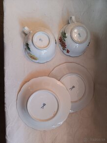 Míšeň, Meissen - porcelánové šálky - 4