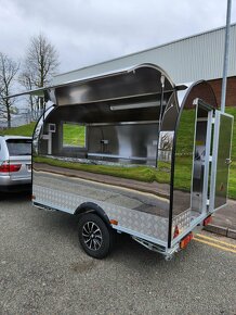 Food truck - pojazdná kuchyňa, výčap, predajňa 280cm - 4