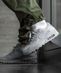 Nike Air Max 90 Wolf Grey LEN VYSKUSANE - 4