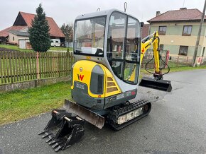 Minibagr Wacker Neuson ET16 hyd.podvozek+svahovka,2500mth - 4