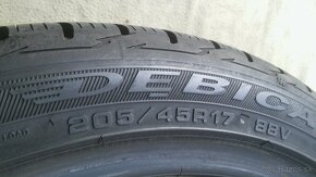 zimné pneumatiky 205/45 r17 kúpa 2024 - 8 mm - 4