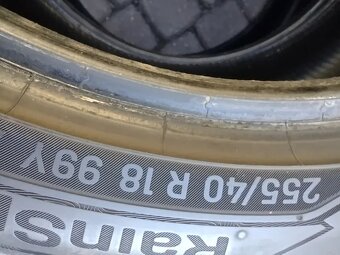 Uniroyal  255/40 R18  - 2x pneu. ako nové. - 4