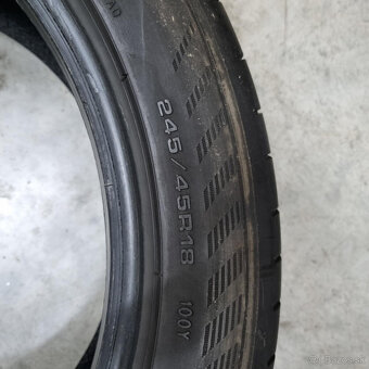 Letné pneumatiky 245/45 R18 GOODYEAR DOT1222 - 4