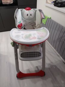 Jedálenská stolička Chicco pollly2 star baby elefant - 4