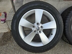 Letne kolesa Skoda Karoq 5x112 r17  225/55 r17 - 4