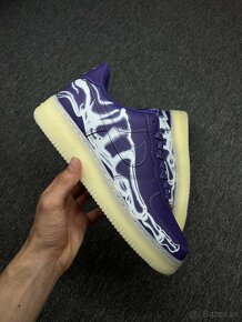 Nike Air Force 1 Low '07 QS "Purple Skeleton Halloween" - 4