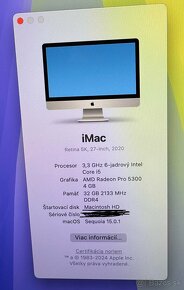 Apple iMac 27" 5K r.2020 - 4