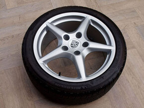 18" 5x130 ALU KOLA PORSCHE 911 997 - ORIGINÁL - 4