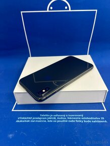 Apple iPhone X 256GB Space Gray-Batéria 100% - 4