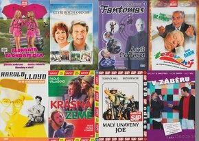 DVD hudobné, prírodovedecké, historické, vojnové, komédie... - 4