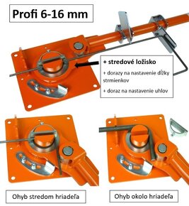 Ohybačka na roxor, strmienka, haky, armatúra - 4