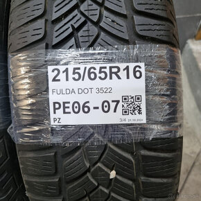 Zimné pneumatiky 215/65 R16 FULDA DOT3522 - 4