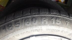 Predam zimne pneumatiky 185/60r15 - 4