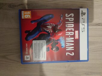 Predám  spiderman2 a Silent hill 2 remake ps5 - 4