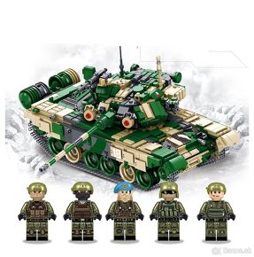 Tanky 2 + postavičky - typ lego - nové - 4