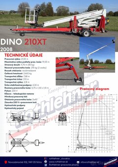 Prívesná pracovná plošina DINO210XT 2008 - 4