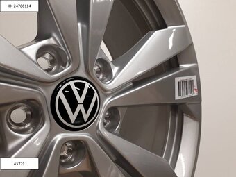 Vw Golf originál alu disky 7,5J R18 5x112 ET50 1237 - 4