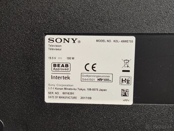 SONY 49/123 cm KDL-49WE755 - 4