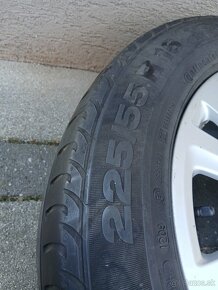 5x112mm. 225/55 R16. Et.45. 7,5Jx16 Rezervné  ALU kolo Audi - 4