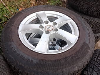 hliníkové disky /RAV4/ a iné 5x114,3 16" aj pneu 215/70 r16 - 4