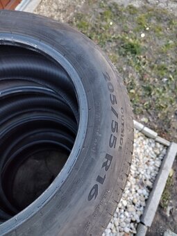 Predám letné pneumatiky Pirelli 205/55 R16 - 4