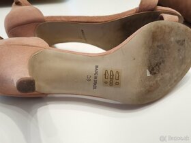 Hallhuber pudrovo-ruzove sandalky, veľkosť 39 - 4