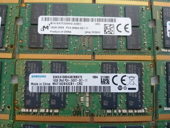 predám pamäte (ram) pre notebooky (sodimm) 16gb DDR4 - 4