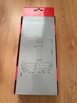 Predám NOVÝ sifon umyvadlový Alca A400 DN32, celkokovový - 4