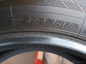 2x zimné pneumatiky 215/60 r16 - 4