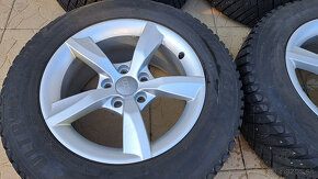 ZIMNÁ sada diskov Audi 225/60/R16 5x112 - 4