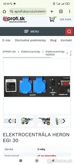 Elektrocentrála HERON 4.8Kw - 4