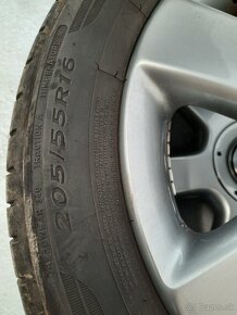 Disky s pneumatikami orginal Volkswagen 205/55 R16 - 4